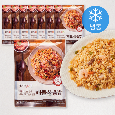 곰곰 해물볶음밥 (냉동) 230g, 8개