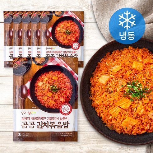 곰곰 김치볶음밥 (냉동) 300g, 6개